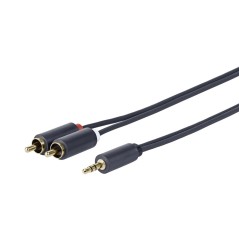 High-Quality Vivolink 35MM - 2 X RCA M-M Audio Cable PROMJRCA20